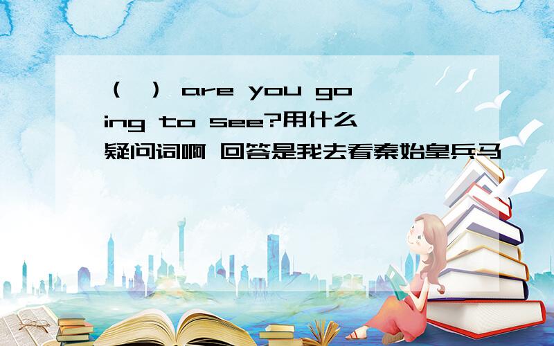（ ） are you going to see?用什么疑问词啊 回答是我去看秦始皇兵马俑